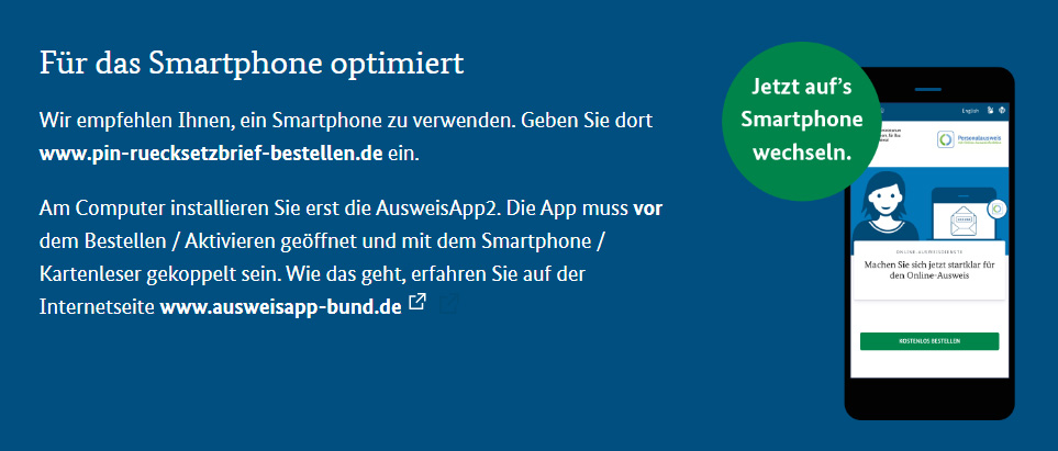 AusweisApp: Software zur Nutzung der Online-Ausweisfunktion