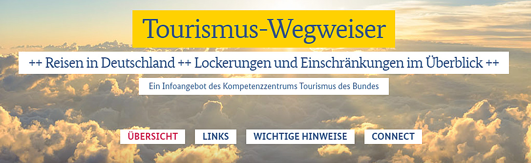 Screenshot Tourismus-Wegweise